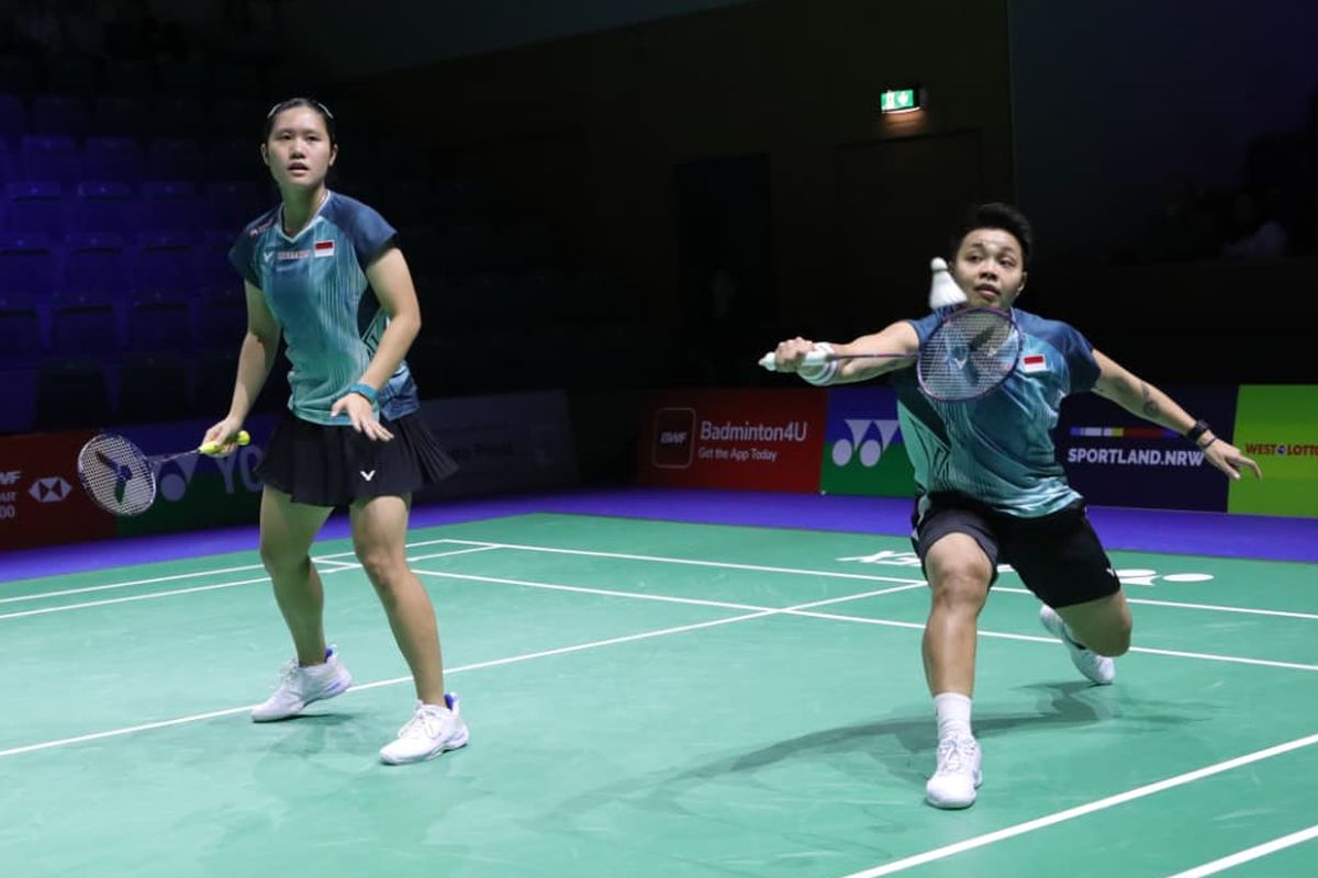 Lanny/Apriyanti Pastikan Tiket 16 Besar German Open 2026 di Laga Pembuka
