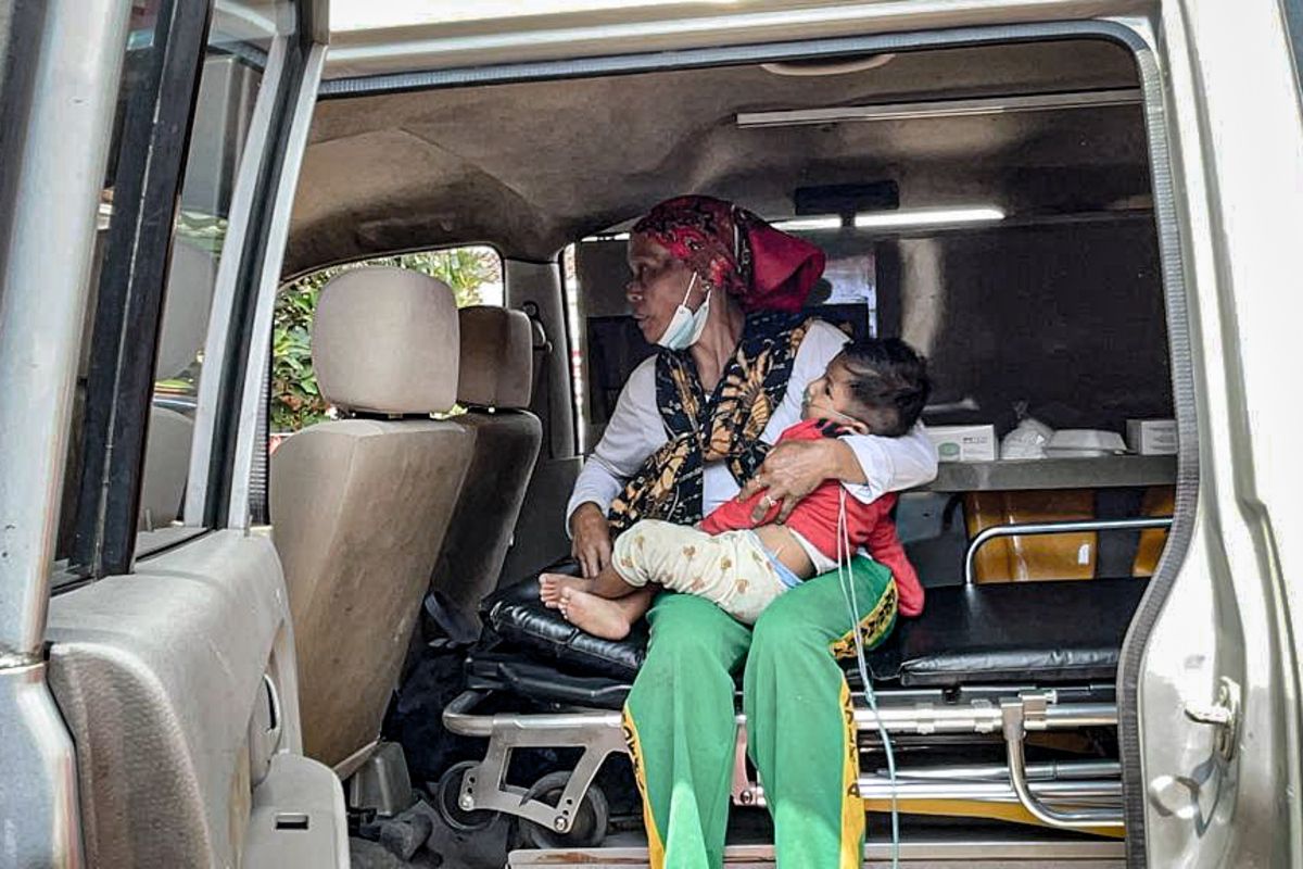 Kebakaran dibTPA Sarimukti, Kecamatan Cipatat, Kabupaten Bandung Barat (KBB), Jawa Barat tak kunjung padam meski sudah hari keenam, Kamis (24/8/2023).