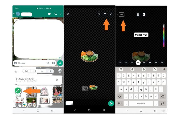Cara buat stiker WhatsApp sendiri di WhatsApp Android
