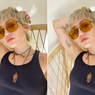 Cerita di Balik Kalung Unik yang Digunakan Miley Cyrus