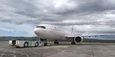 Garuda Indonesia Terbangkan 382 Jamaah Umrah dari Aceh ke Kertajati