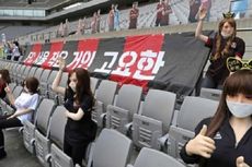 Pasang Boneka Seks di Stadion, Klub Sepak Bola Korea Selatan Minta Maaf