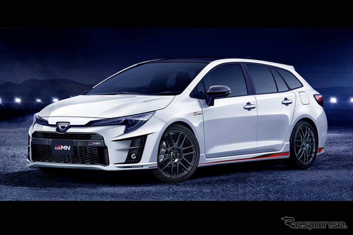 Ilustrasi Toyota Corolla Touring terbaru.