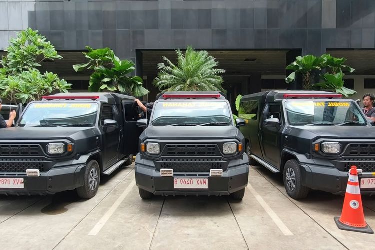 KPK Tambah 3 Unit Mobil Tahanan Baru, Ini Penampakannya 
