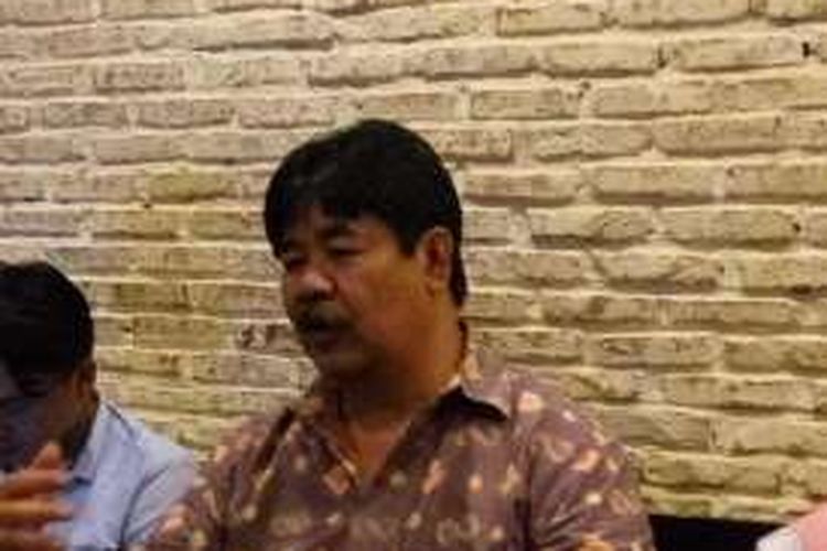 Dosen Fakultas Kehutanan Institut Pertanian Bogor (IPB) Bambang Hero dalam diskusi bertajuk 