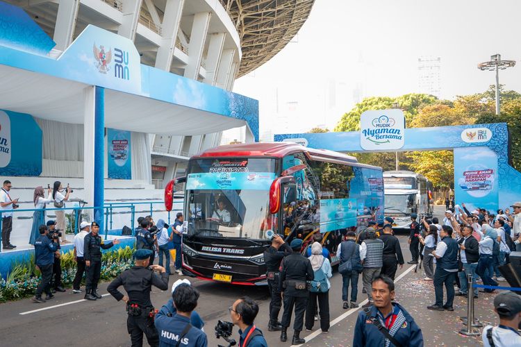 Mudik Gratis BUMN 2026, Sarinah Berangkatkan Pemudik ke Yogyakarta hingga Surabaya 