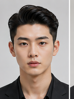 20 gaya rambut pria Korea dari two block hingga comma hair, tampil rapi, stylish, dan kekinian.