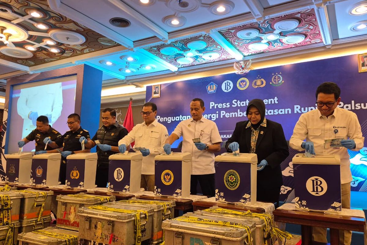 Musnahkan 466.535 Lembar Uang Palsu, BI: Dilakukan dengan Prosedur yang Ketat
