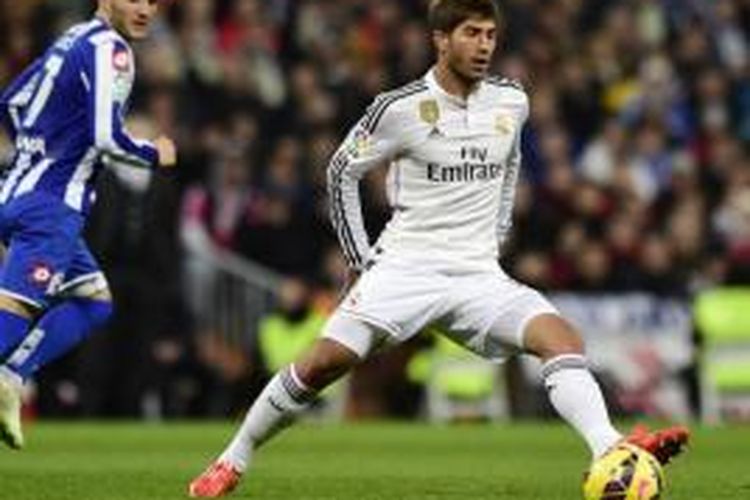 Gelandang Real Madrid, Lucas Silva.