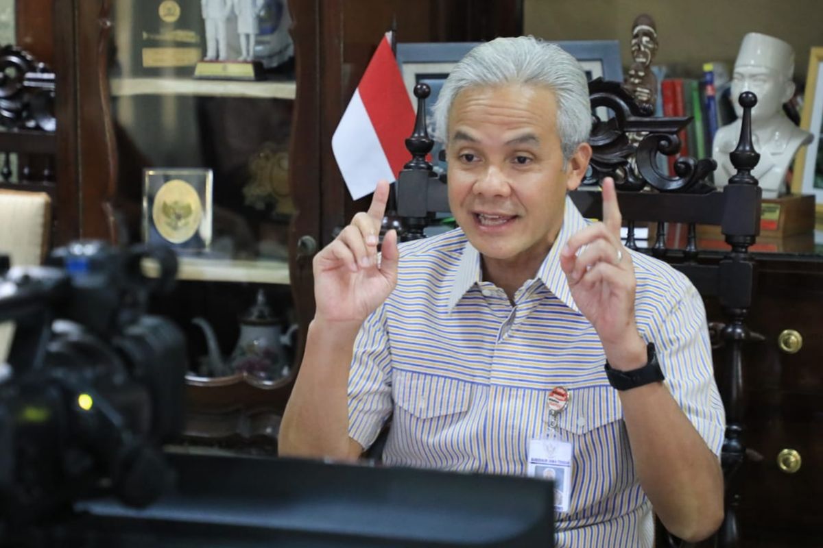 Gubernur Jawa Tengah Ganjar Pranowo