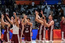 FIBA World Cup 2023: Latvia Biasa Disebut Underdog, Tak Takut Lawan Spanyol