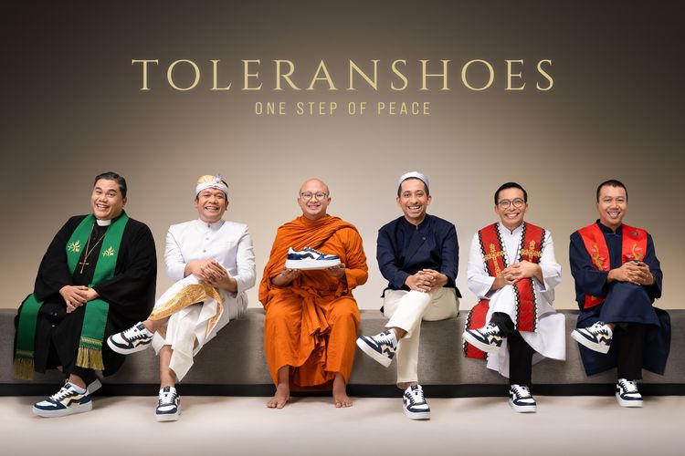 Cerita Aerostreet Rilis Toleranshoes, Gandeng 6 Pemuka Agama