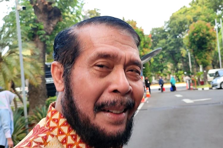 Ketua MK Anwar Usman jelang pemeriksaan etik terkait konflik kepentingan, Selasa (31/10/2023).