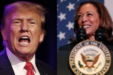 Harris dan Trump Mulai Saling Serang dalam Kampanye Pilpres AS