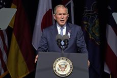 20 Tahun Usai Serangan 9/11, George W Bush Khawatir dengan Masa Depan AS