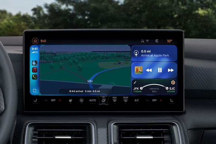 Tampilan CarPlay yang diperbarui lewat iOS 26