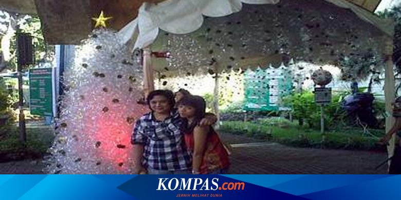 Wow, Pohon Natal dari 15.000 Botol Bekas