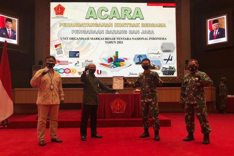 Kerja sama TNI dan Pertamina pada 2021