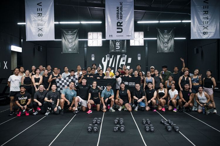VERTEX 8 HYROX Training Club X Pertama di Asia Resmi Grand Opening