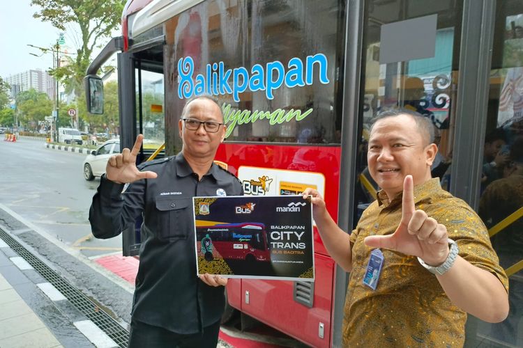 Dishub Balikpapan dan Bank Mandiri Luncurkan Sistem Pembayaran Elektronik BCT