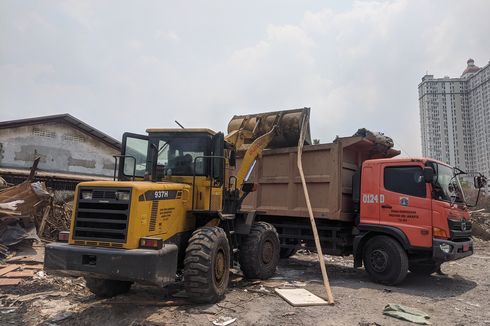 Masih Butuh Seminggu Lagi Bersihkan Sisa Penggusuran Sunter Agung