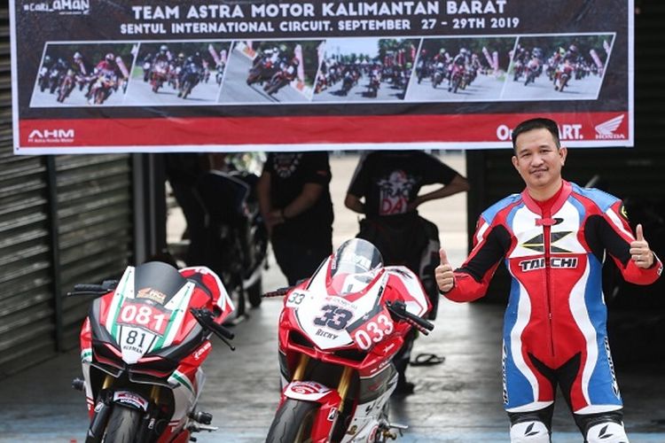 Herman, Peserta CBR Indonesia Race Day 2019 Seri kedua asal Kalimantan Barat