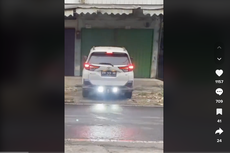 Video Viral Mobil Pakai Lampu Belakang Kelap-kelip