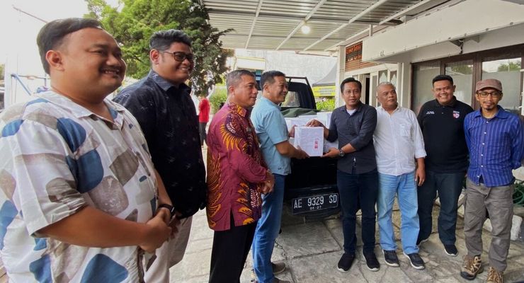 KPU Ponorogo Bagikan 252.000 Bahan Kampanye ke Paslon Pilkada