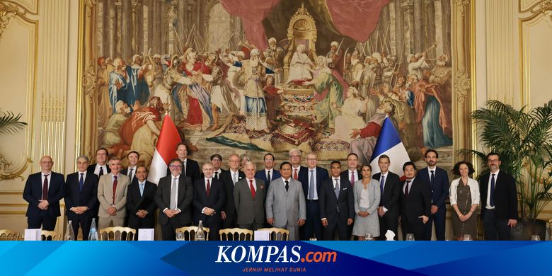 Prabowo Temui Bos Perusahaan Besar Perancis di Paris