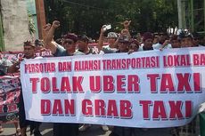 Uber dan GrabTaxi Diprotes di Bali