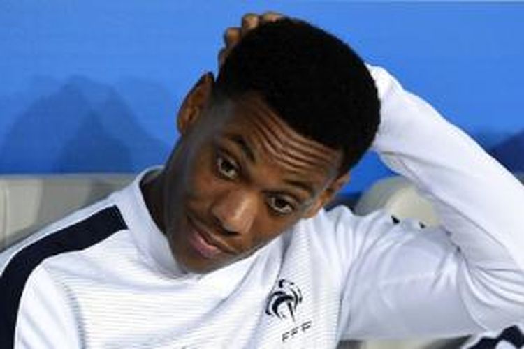 Striker Manchester United asal Perancis, Anthony Martial.