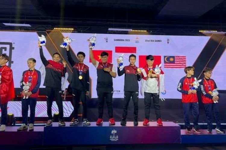 Timnas Esports Indonesia sukses menyumbangkan medali emas dari nomor PUBG Mobile Team di SEA Games 2023 Kamboja.