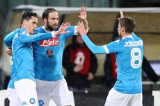 Totti dan Higuian Gemilang, AS Roma dan Napoli Raih Kemenangan 