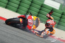 Penyebab Marquez Gagal “Pole Position”, Mata Kelilipan Batu