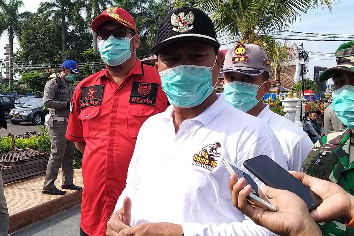 Wali Kota Madiun Maidi dalam salah satu kesempatan.