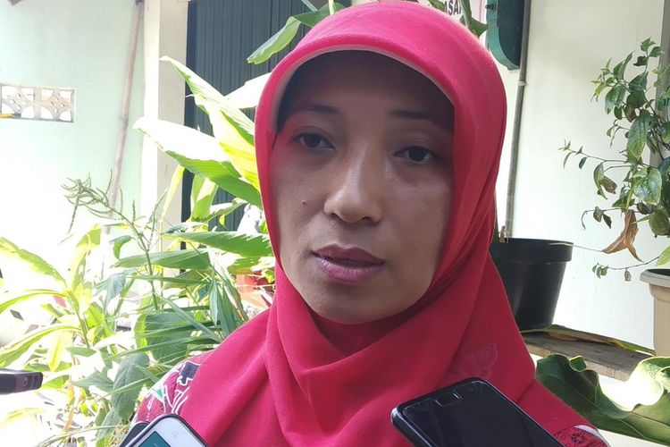 Kepala Puskesmas Mojosongo, dr Nur Indah Ekowati di Puskesmas Mojosongo, Boyolali, Jawa Tengah, Kamis (25/7/2019).