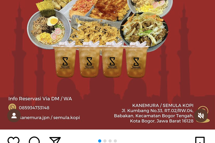 Promo bukber Kanemura Japanese Food