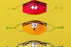 Crayola Menawarkan Masker Warna-Warni untuk Anak-Anak