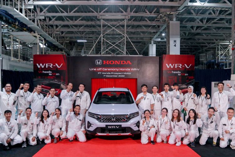 Produksi massal Honda WR-V