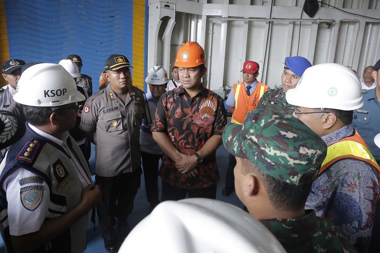 Wali Kota Semarang Hendrar Prihadi meninjau kesiapan Insfrastruktur menjelang Idul Fitri 1440 H di Kota Semarang, Senin (27/5/2019).