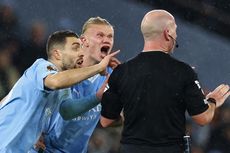 Man City Vs Tottenham: Ketika Peluit Wasit Bikin Haaland Murka...