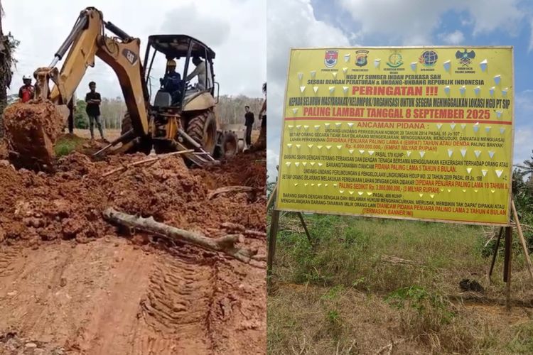 Saling Klaim Lahan Panas di Mesuji, Ratusan Petani Mesuji Diusir Perusahaan Sawit