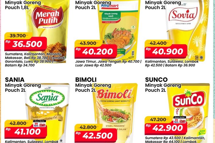 Promo Alfamart Hari Ini 26 Oktober 2026, Minyak Goreng Murah mulai Rp 39.700