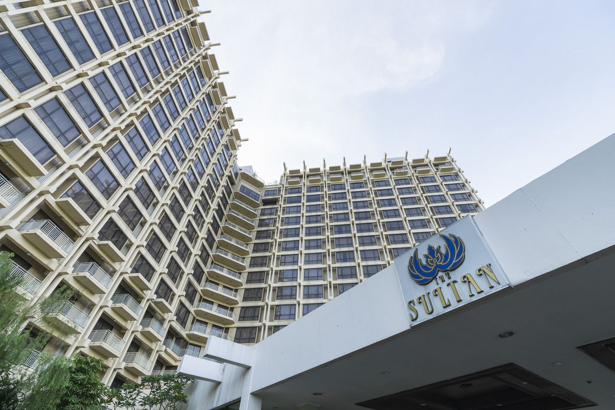 Hotel Sultan di Kawasan GBK, Jakarta.