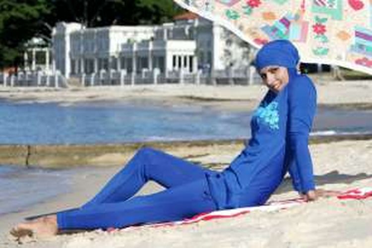 Koleksi Burkini dari Marks and Spencer.