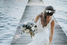 Tren Terkini Mahkota Bunga untuk Pernikahan