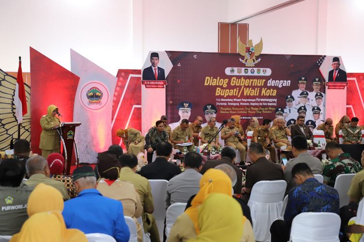 Kabupaten Purworejo Jawa Tengah mengusulkan 3 pembangunan prioritas tahun 2024 kepada Ganjar Pranowo. 