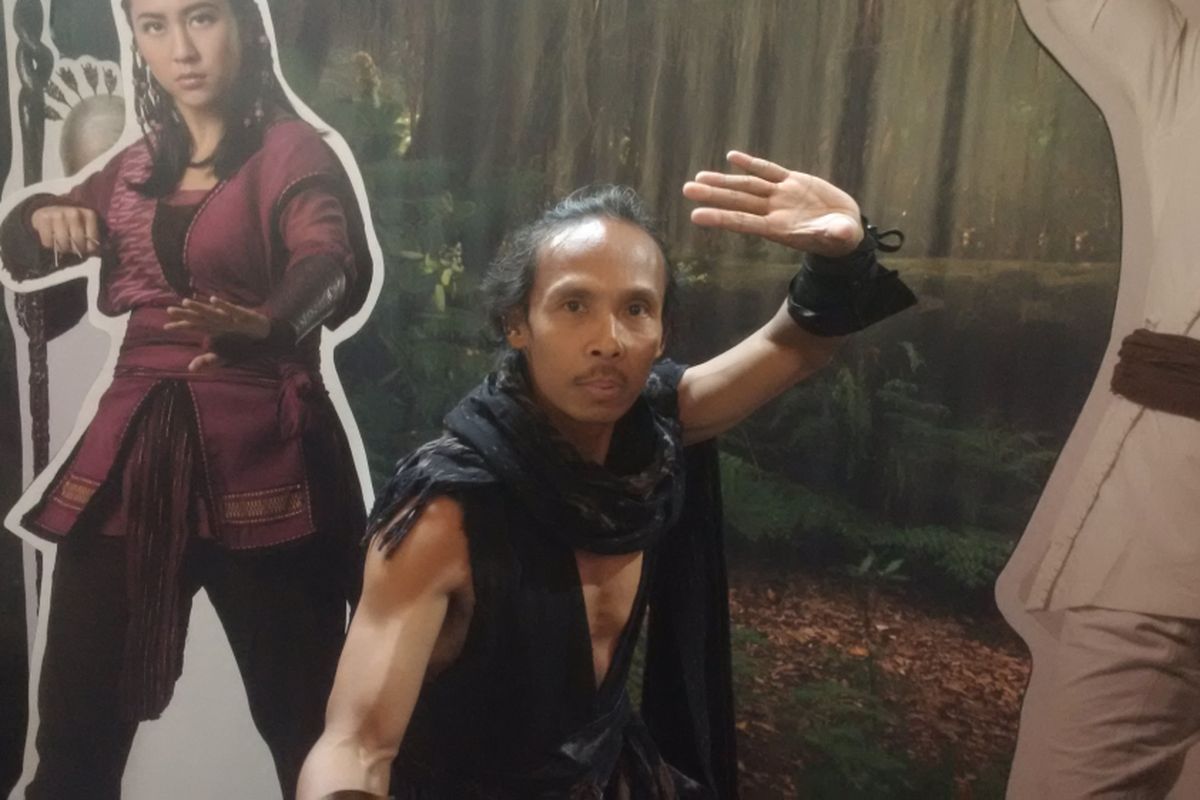 Yayan Ruhian saat dijumpai di Kota Kasablanka, Jakarta Selatan, Minggu (9/9/2018).