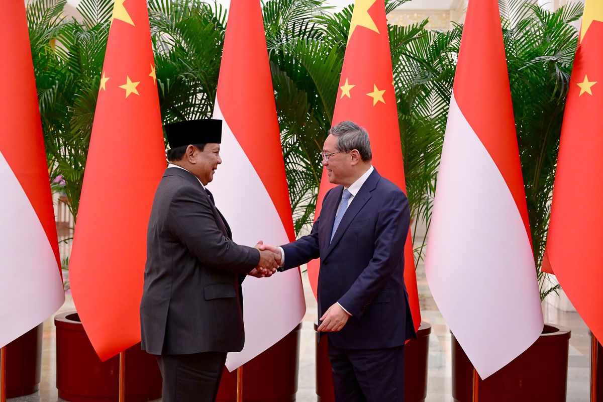 Berjumpa PM Li Qiang, Prabowo: Tiongkok adalah Teman yang Penting dan Berharga