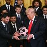 Donald Trump Sambut Inter Miami di Gedung Putih, Sebut Anaknya Fans Berat Lionel Messi